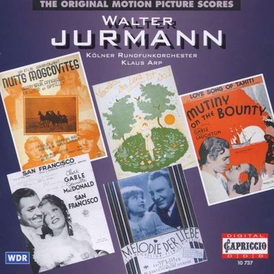 Walter Jurmann (1903-1971): Filmmusik - Capriccio - (CD / Titel: A-G)