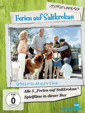 Astrid Lindgren: Ferien auf S.. BOX(DVD) Sammler Edition, Ferien auf Saltkrokan5Disc