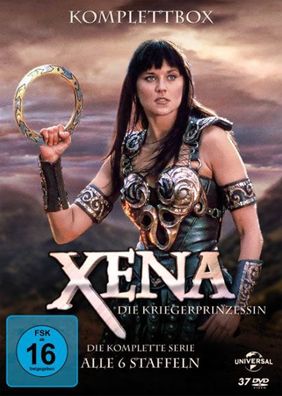 Xena - Komplette Serie: Staffel 1-6 (DVD) 37DVD Xena - Die Kriegerprinzessin, ...