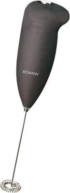 Bomann MS 344 CB Milchaufschäumer Elektrisch Batterie Touch-Gehäuse Edelstahl