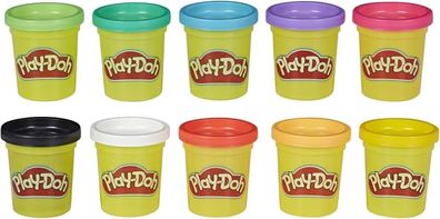Play-Doh 29413F03 Knete Farbenkiste Mehrfarbig Spielzeug 10er Pack 10 x 56 g