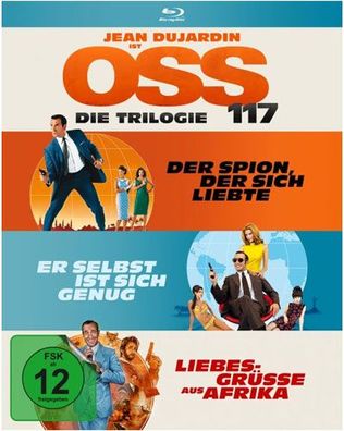 OSS 117 - Die Trilogie (DVD) 3DVDs - Koch Media - (DVD Video / Action/ Komödie)