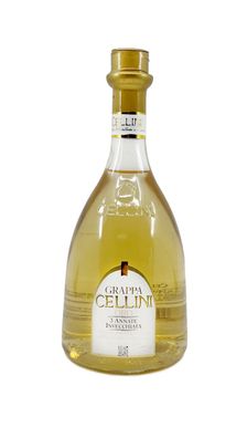 Cellini Oro Grappa - 0,7L 38% vol fassgereifter Grappa aus Italien