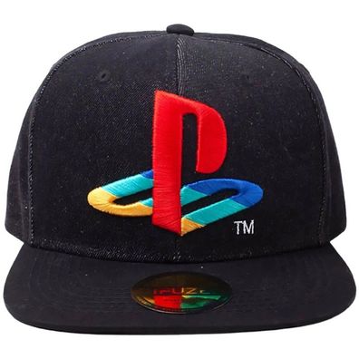 PlayStation Denim Cap - Gaming Caps Kappen Mützen Snapback Hats Beanies Capys Hüte