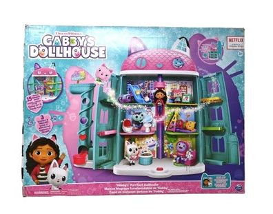 Gabby‘s Dollhouse, über 60cm großes Purrfect Puppenhaus mit Gabby und Panda