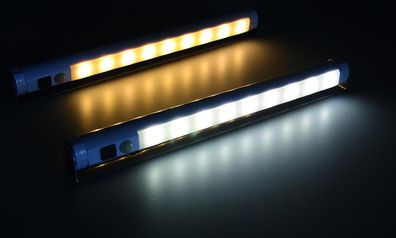 LED Unterbauleuchte mit Bewegungsmelder Batteriebetrieb Einbauleuchte