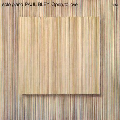 Paul Bley (1932-2016): Open, To Love - ECM Record 1775827 - (CD / O)
