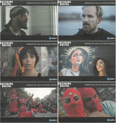 Breaking Social - 3 Original Kino-Aushangfotos - Doku v. Fredrik Gertten - Filmposter