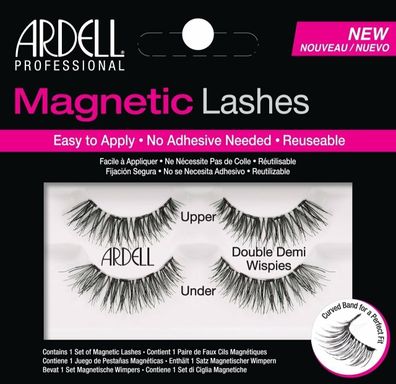 Ardell Magnetic Lashes Double Demi Wispies Magnetische Falsche Wimpern 2 Paar