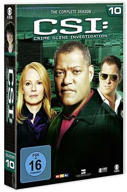 CSI: Crime Scene Investigation 10 (DVD) Min: 1265/ DD/ WS Las Vegas Season 10 - LEONI