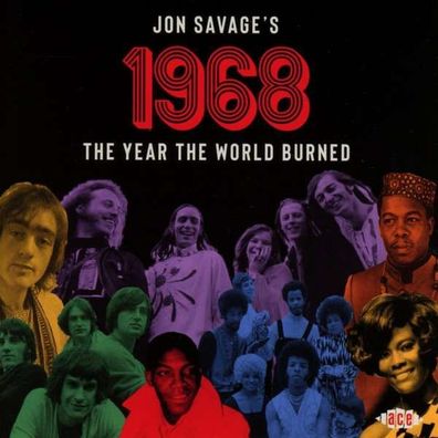 Jon Savage's 1968: The Year The World Burned - Ace - (CD / J)