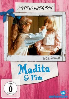 Madita & Pim (DVD) A. Lindgren Min: 82/ DD2.0/ Stereo/4:3 UFA - Leonine 7432