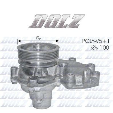 Dolz Wasserpumpe S230 für Alfa Romeo Fiat Lancia 60808756 5896818 50981326000