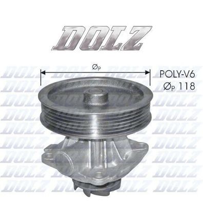 Dolz Wasserpumpe S225 für Citroen Jumpy Fiat Scudo Peugeot Expert 1.6