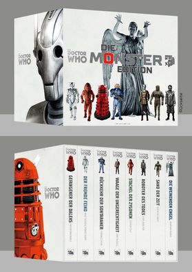 Doctor Who Monster-Edition: Schuber mit Band 1-8,
