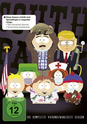 South Park: Season 24 (DVD) Die komplette vierundzwanzigste Season - Universal ...