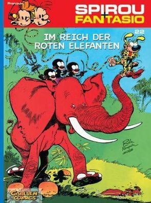 Spirou und Fantasio 22. Im Reich der roten Elefanten, Andre. Franquin