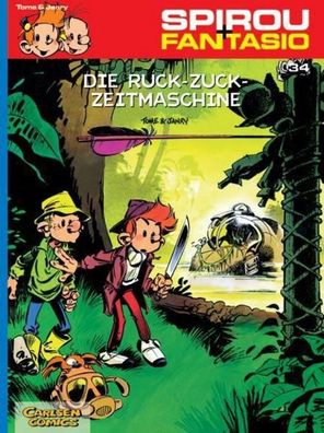 Spirou & Fantasio 34: Die Ruck-Zuck-Zeitmaschine, Janry