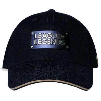 League of Legends Caps Kappen Mützen Hüte LOL Schwarze Metall Logo Baseball Cap