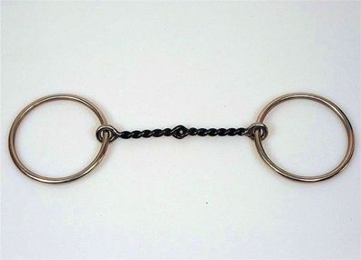Twisted Wire O-Ring, Snaffle Bit, Wassertrense, Westerngebiss 12,7cm