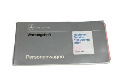 Mercedes Benz Serviceheft Scheckheft Wartungsheft W124 W140 W201 1405841195