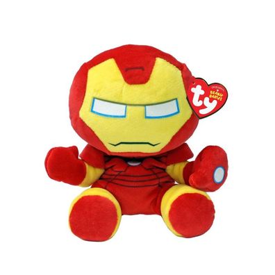 Ty 44005 Marvel Iron Man Plüschfigur Soft 15 cm Stofftier Kuscheltier Figur