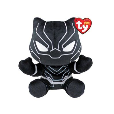 Ty 44000 Marvel Black Panther Plüschfigur Soft 15 cm Avengers Stofftier Figur