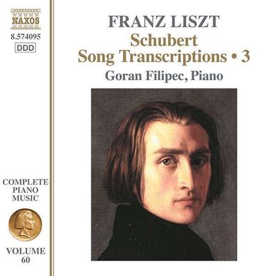 Franz Liszt (1811-1886): Klavierwerke Vol. 60 - Schubert Song Transcriptions Vol.3...