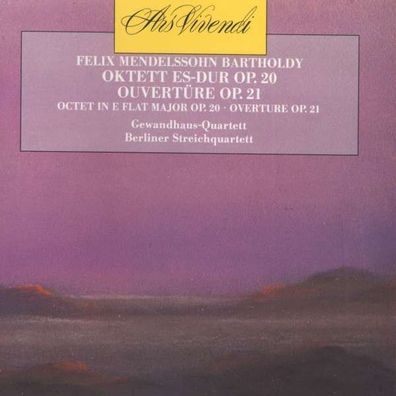 Oktett op.20: Felix Mendelssohn Bartholdy (1809-1847) - Ars Vivendi - (CD / Titel: