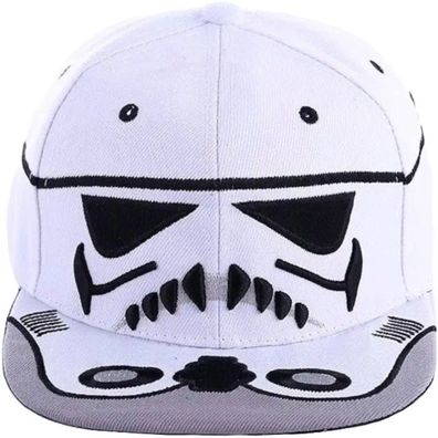 Star Wars Stormtrooper Helmet Caps Kappen Mützen Hat Star Wars Weiße Snapback Cap