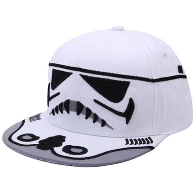 Stormtrooper Helmet Cap - Star Wars Kappen Mützen Hat Star Wars Weiße Snapback Cap