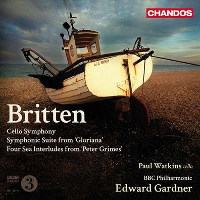 Benjamin Britten (1913-1976): Symphonie für Cello & Orchester op.68 - - (CD / S)