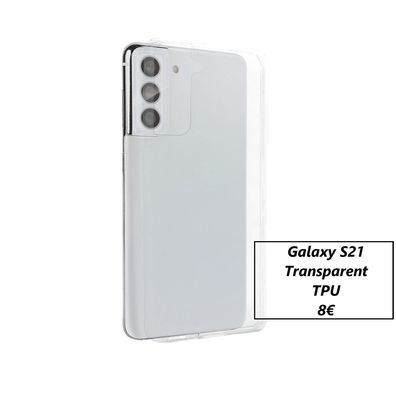 Handyhülle Case Samsung Galaxy S21 S21+ Plus Transparent