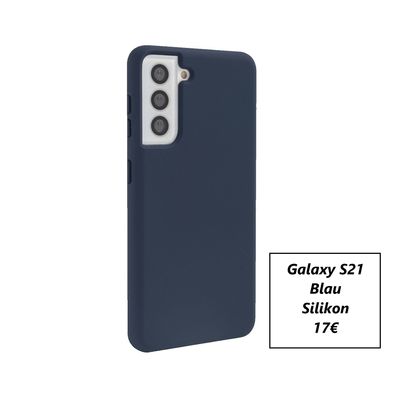 Handyhülle Case Samsung Galaxy S21 Blau