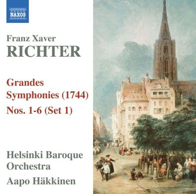 Franz Xaver Richter (1709-1789): Grandes Symphonies I-VI (1744) Set 1 - - (CD / G)