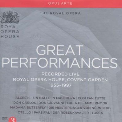 Giuseppe Verdi (1813-1901) - Great Performances (Operngesamtaufnahmen aus dem ...
