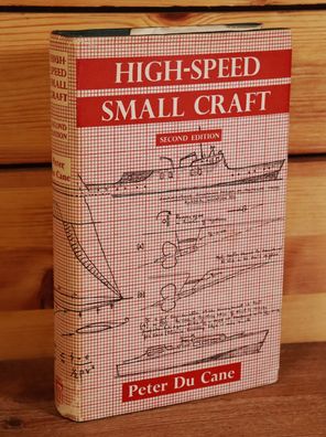 High-Speed Small Craft von Peter Du Cane Signatur 2. Auflage 1956 HC Hydroplane