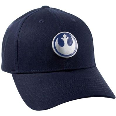 Rebel Alliance Star Wars Caps Kappen Mützen Hat Blaue Star Wars Metall Logo Cap