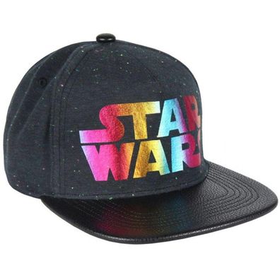 Star Wars Rainbow Logo Caps Kappen Mützen Hat Rote Star Wars Relief Snapback Cap