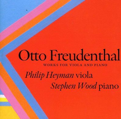 Otto Freudenthal (1934-2015): Werke für Viola & Klavier - - (CD / W)