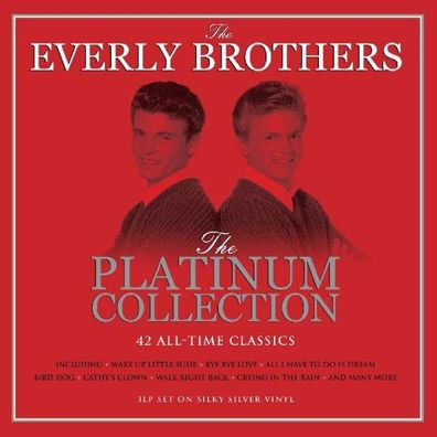 The Everly Brothers: Platinum Collection (Silky Silver Vinyl) - - (Vinyl / Rock ...