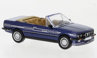PCX H0 1/87 PCX870444 BMW Alpina C2 2,7 Cabriolet metallic dunkelblau, Dekor, 1986,