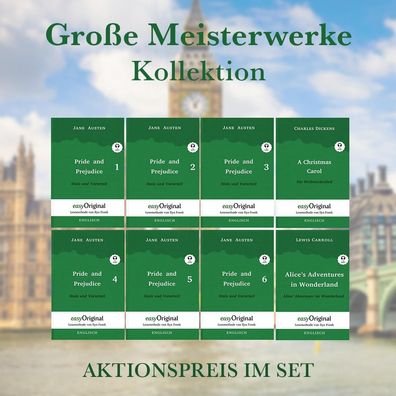 Gro?e Meisterwerke Kollektion Hardcover (B?cher + 8 MP3 Audio-CDs) - Lesemet ...