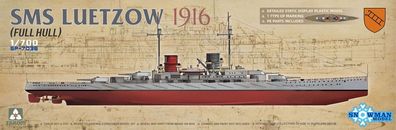 Takom 1:700 TAKSP7036 SMS Luetzow 1916 (FULL HULL)