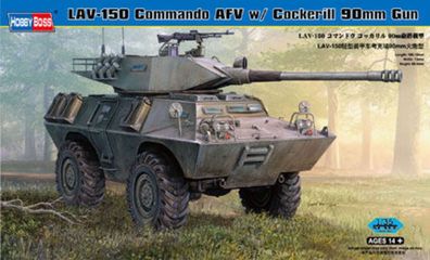 Hobby Boss 1:35 82422 LAV-150 Commando AFV Cockerill 90mm Gun