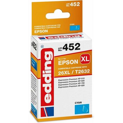 edding EDD-452 cyan Tintenpatrone ersetzt EPSON T2632