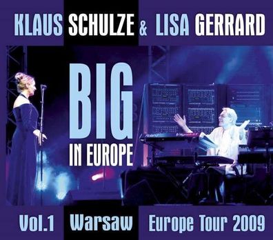 Klaus Schulze & Lisa Gerrard: Big In Europe Vol. 1 - Warsaw 2009 (2DVD + CD) - - (