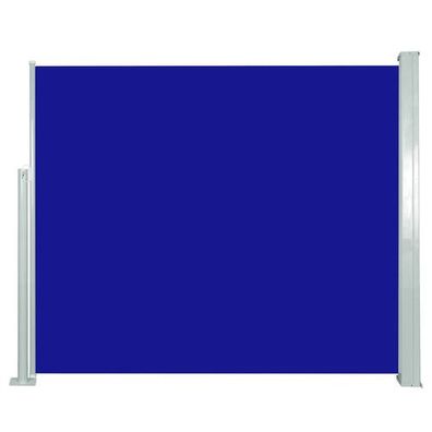 Ausziehbare Seitenmarkise 120x300 cm Blau
