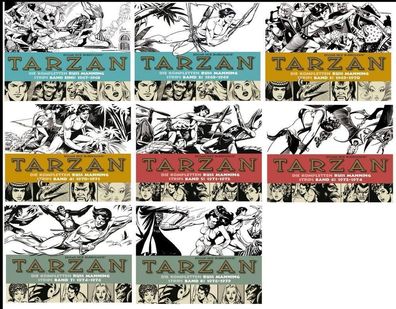 Tarzan Strips Set von Russ Manning, Russ Manning