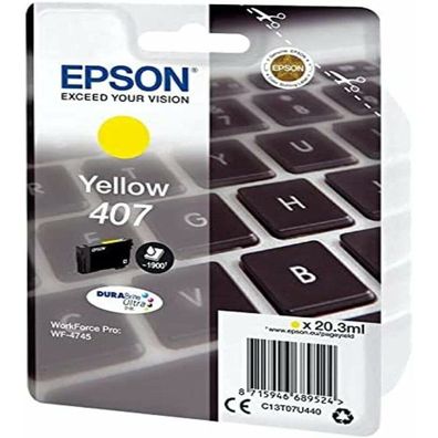 EPSON 407 / T07U4 gelb Tintenpatrone